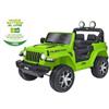 Globo Jeep Wrangler Rubicon Verde Elettrica BT LI-ION 12 Volt con Radiocomando