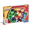 Clementoni Puzzle 24 Maxi Pezzi Iron Man And His Awesome Friends 24829 di Clementoni