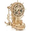 Hallisun Puzzle 3D in legno per adulti, Kit modello meccanico orologio in