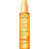 LABORATOIRE NUXE ITALIA Srl Nuxe Sun Olio Solare Abbronzante Anti-Età SPF 30 - Protezione solare alta per viso e corpo - 150 ml
