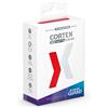ULTIMATE GUARD Cortex Sleeves Standard Size Matte Red (100) Accessori Carte