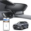 MANGOAL 4K UHD 2160P Dash Cam Auto, Aspetto OEM Dashcam, Personalizzata per Volvo XC60 2022-2026 (Modello D), B5 B6 T8 Accessories, Registrazione in loop, Sensore G, WiFi & App, Scheda da 64 GB