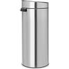 Brabantia 115462 Touch Bin New Pattumiera, 30 l, Inox Satinato FPP
