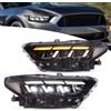 VLAND Motor VLAND Full LED Fari per Mustang 2015 2016 2017, con DRL dinamico, lato conducente e passeggero