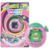 TAMAGOTCHI Bandai Paradise Terra - Animale Virtuale da accudire Interattivo in italiano, rotella di zoom - Modello Terra Rosa e Verde - Giocattolo per Bambini dai 6 anni in su - 43421