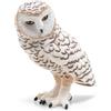Papo - Statuetta Gufo delle Nevi Realistica - 3 Anni + - Collezione La Vita Selvaggia - Gioco Educativo Uccelli Polari - Idea Regalo Giocattolo Bambina Bambino