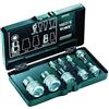 Hazet 1557/9 Serie Di Avvitatori Torx, Oro, Attacco Quadro, Cavo, 6.3 mm 1/4 Di Pollice