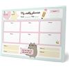 Grupo Erik: Planning da Tavolo A3 Pusheen, Agenda Settimanale Con 54 Fogli a Strappo, 29,7 x 42 cm, Organizer, To Do List, Planner da Scrivania