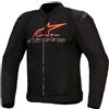 Alpinestars Giubbotto Moto Alpinestars SMX AIR Nero Rosso Brillante Bian