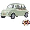 Kyosho (Kyosho) NUOVO Kyosho Kyosho Originale Scala 1/18 Fiat Nuova 500 Elaborazione Abarth R...