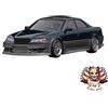 Tk.company (TK.Company) NUOVO modello di accensione 1/18 VERTEX JZX100 MARK-II verde scuro metallizza...