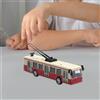 TRAM MODELLO 1: 90 Modello realistico in miniatura con giocattolo di veicoli