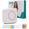 Pora&co Mini stampante per cellulare, rosa