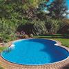 NEPO Piscine Piscina Fuori Terra Acciaio NEPOEASY Kit Completo a forma di otto
