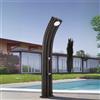 Arkema Design Doccia Solare da Giardino ENERGY PRO 75 litri con miscelatore e lavapiedi