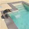 Italian Pool Cascata Piscina BALI in acciaio inox AISI 316
