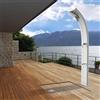 Arkema Design Doccia Solare da Giardino DADA CURVA 40 LITRI, in alluminio