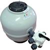 Blulab Filtro Sabbia Piscina in vetroresina CALIFORNIA SIDE fino a 32,5 mc/h