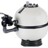 NEPO Piscine Filtro Sabbia Piscina laminato in vetroresina CAPRI SIDE fino a 32 mc/h