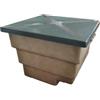 Blulab Locale Tecnico Piscina vuoto TEXAS con coperchio - fino a 17 m³/h