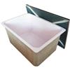 Blulab Locale Tecnico Piscina vuoto MINI con coperchio per Idromassaggio - nuoto controcorrente