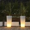 Arkema Design Vaso Luminoso da Esterno Tondo in polietilene by Arkema