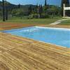 NEPO Piscine Pavimento Piscina Decking in Legno Termotrattato 2,1 x 10,0 x 200 cm - Vendita al m²