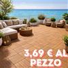 NEPO Piscine Mattonella da esterno 30 x 30 in wpc Confezione da 6 pezzi by Nepo