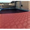 NEPO Piscine Piastrelle in PVC ad incastro con motivo esagonale 40x40 cm