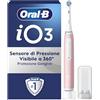 Oral-B Spazzolino Elettrico Ricaricabile iO 3N Rosa,1 Testina di Ricambio, 1 Spazzolino