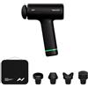 Hyperice Hypervolt 3 - Pistola per massaggio a percussione portatile con tecnologia QuietGlide | 5 velocità, 5 testine intercambiabili