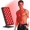 Trayvespace Red Light Lamp Heat Lamp Face Lampada a luce rossa, 50 W, ad alte prestazioni, con ventola di raffreddamento, timer 10/20/30 min, 5 luci rosse