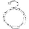 Brosway Bracciale da donna EMPHASIS in acciaio inox, colore argento, lunghezza: 18,5 cm, BEH11