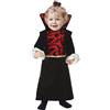 FIESTAS GUIRCA | Costume Vampiresa Bebè (18-24 Mesi) - Vestito per Bambine - Costumi da Vampiro per Halloween, Carnevale e Feste in Maschera - Ideale per Bebè - Nero e Rosso