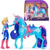 Unicorn Academy Set Unicorn Academy, Isabel & River, con 2 Accessori Per l'Equitazione e Strumento per lo Styling dei Capelli, Bambole e Unicorni Giocattolo per Bambine, 4+ Anni