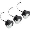 Konuooer Motosega Tappo Serbatoio Carburante Tappo Olio per Stihl MS200 MS210 MS230 MS250 MS270 MS280 MS290 MS310 MS311 MS390 MS391 MS340 MS341 MS361 MS380 MS381 MS441 MS460 MS880 (3 Pezzi)