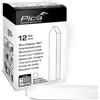 PICA MARKER Gesso per lavagna bianco mm 12x85 Pica Classic 581 - 12 pezzi