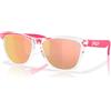 Oakley Occhiali Oakley Frogskins trasparente lenti prizm oro rosa