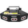 ALGAM LIGHTING - SPECTRUM SIX RGB - Laser d'Animazione 6 Raggi 360mW RGB - Laser Class 3B - IP20-300 x 210 x 140 mm