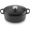 Le Creuset Cocotte ovale Evolution in ghisa vetrificata, diameter 31 cm, Nero, 21178310000430