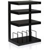 Norstone Mobile HI FI ESSE Vinyl Black (55cm) NORESSHFVBK