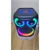 ANDOWL CASSA KARAOKE ALTOPARLANTE Bluetooth Wireless Multifunzione LUCI LED RGB