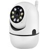 Retoo Telecamera di sorveglianza Wi-Fi interna 1080p, IP Cam con app, telecamera girevole a 355°, monitoraggio del movimento, telecamera per animali domestici, telecamera interna per casa, bambino