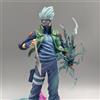 Statuetta Kakashi Hatake Naruto Shippuden 24 cm - Statua anime effetto Chidori