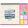 Mr. Wonderful Calendario da tavolo con Roulette 2025-2025: Inizia l'azione! - Include 2 blocchi di note adesivi e 4 fogli di adesivi