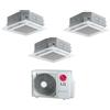 LG Condizionatore a Cassetta Trial Split LG Standard 9+9+9 Btu con MU3R19 R-32 Wi-Fi Optional con Pannello