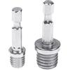 Nlinlin 2 pezzi asta di conversione esagonale esterna M10+M14 per la lavorazione del legno Adattatore per presa esagonale convertitore accessori per trapano elettrico a percussione prese adattatore mandrino