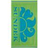 SUNDEK NEW CLASSIC - TELO MARE JACQUARD CON LOGO in Cotone