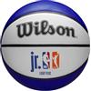 Wilson Pallone da Basket, Jr. NBA WNBA DRV Light, Utilizzo Indoor e Outdoor, Taglia: 5, Blu/Rosso/Bianco