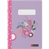 Miquelrius - Quaderno spillato A5 liscio, 48 fogli di carta extra opaca da 70 g/m², rilegatura spillata, copertina in cartoncino plastificato, risguardo stampato, spazio per il nome, Wish